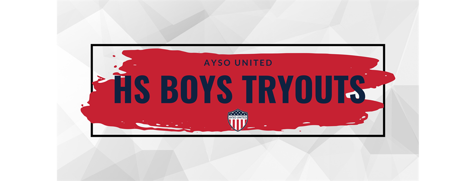 High School Boys Tryouts